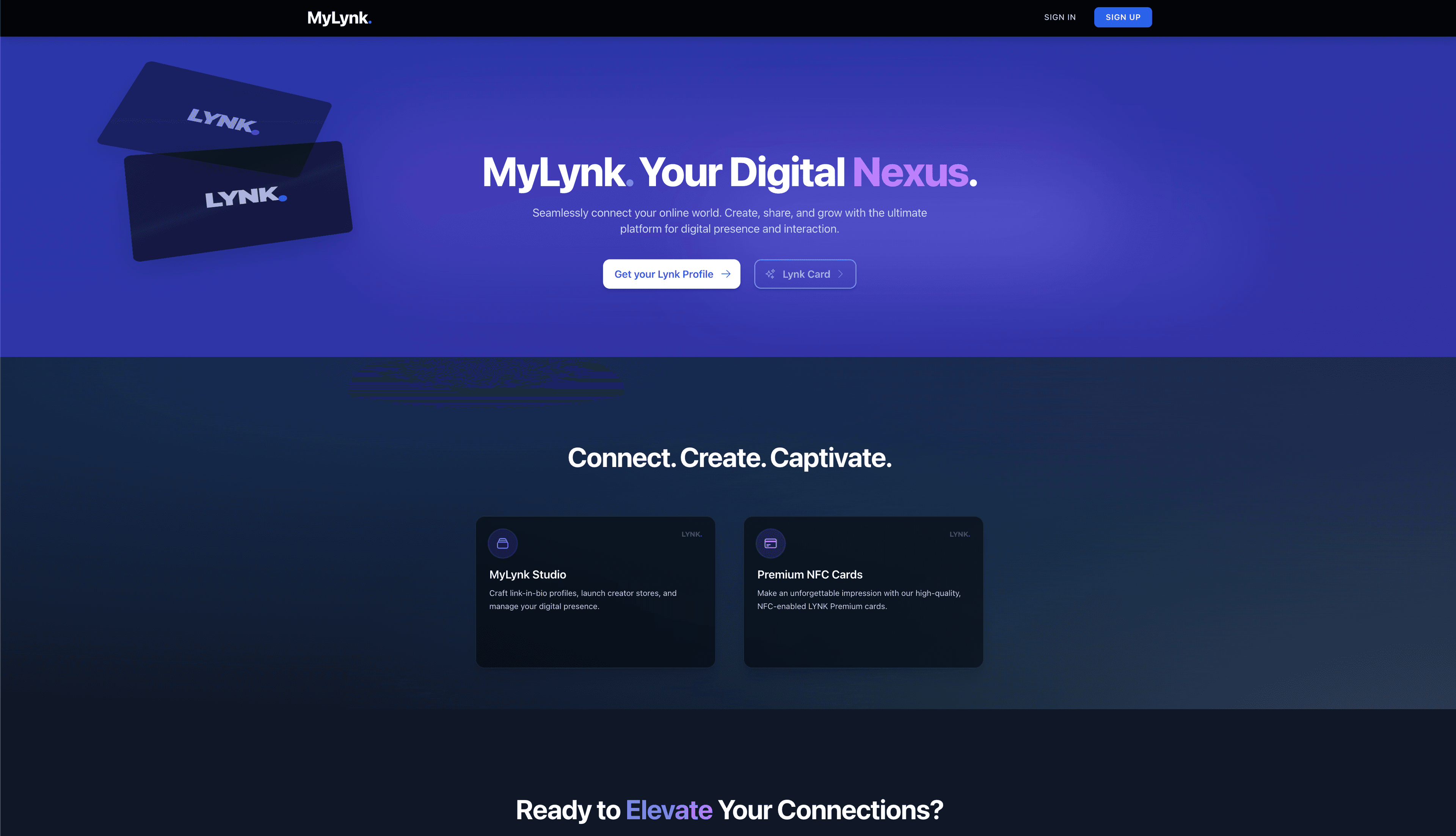 A demo of the MyLynk application.